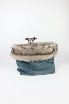 Kuschelhöhle FiouStar Royal Cord Blue